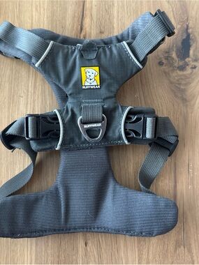Ruffwear Gray Padded Front-Clip Dog Harness